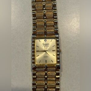 Prestige by Waltham Gold Quartz Watch